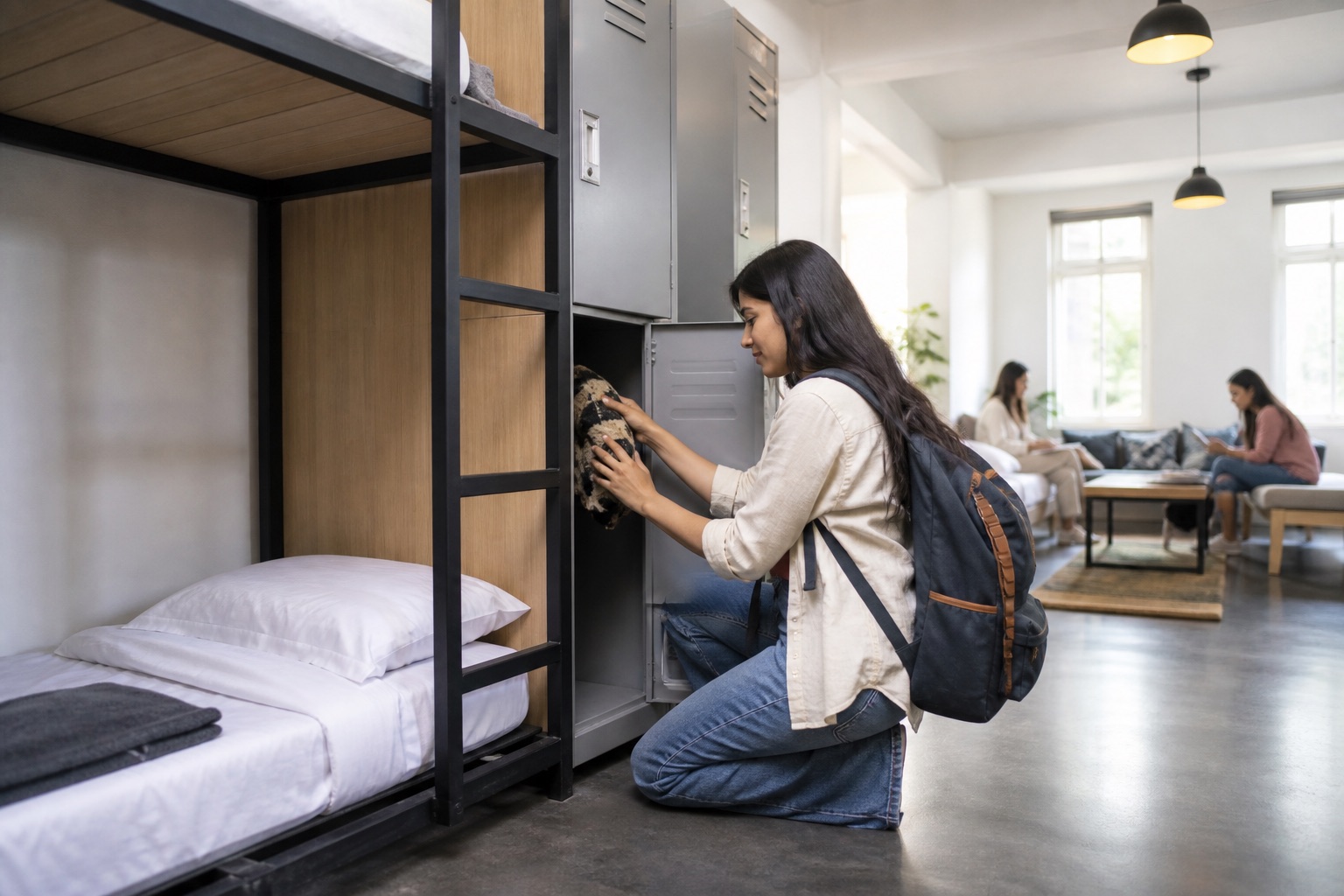 Travel scene for How to choose a hostel for your first solo trip